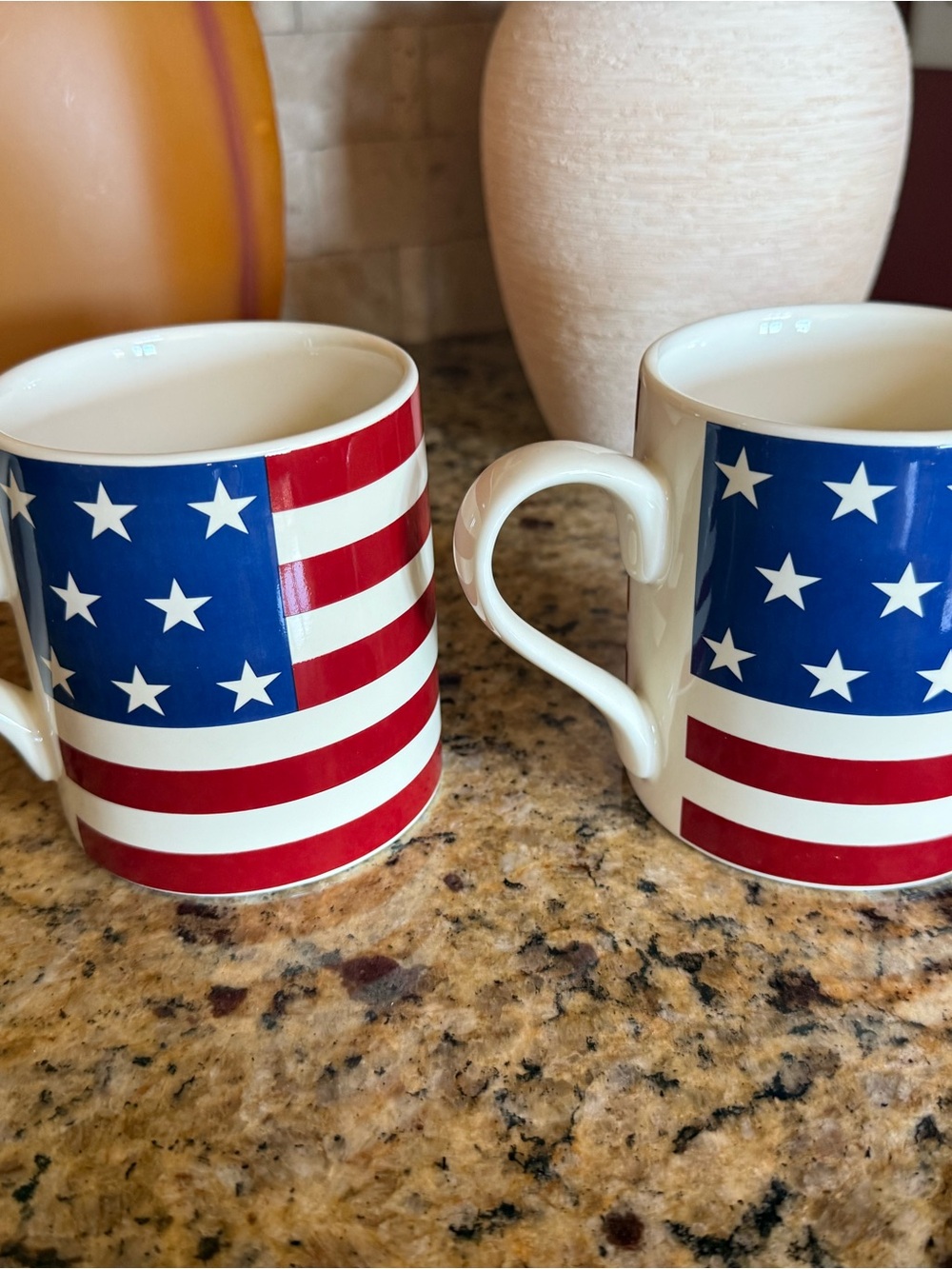 Ralph Lauren American Flag Mug - Red & Blue